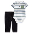 thumbnail image 1 of Body con Pantalón Child of Mine Azul 18M Tela estampada, 1 of 4