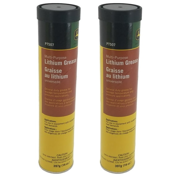 John Deere Original Equipment Multi-purpose Lithium Grease (SET OF 2) - PT507