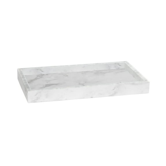 Lily Bath Collection Marble Tray