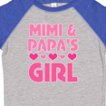 thumbnail image 4 of Inktastic Mimi and Papa Girl Grandchild Valentine Girls Toddler T-Shirt, 4 of 5