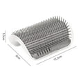 thumbnail image 6 of Pebbuoy Cat Self Groomer for Indoor Cats Cat Face Scratcher Wall Corner Self Grooming Cat Brush Grooming Massage Brush Perfect Scratch Massager Tool for Long Short Fur Kitten Puppy, 6 of 7