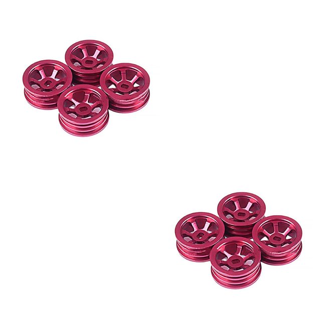 sweethay Paquete de 4 cubos de rueda Material premium Servicio de larga duración Llantas de cambio directo Estabilidad pragmática Reemplazo para K989 Type1 NO1 sweethay CBP192111