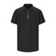 thumbnail image 2 of Camisa de manga larga con solapa y rayas en contraste para hombre: para todas las estaciones, poliéster y algodón, diseño elegante, 2 of 8