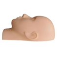 thumbnail image 2 of Eyelash Practice Training Head For Makeup Cosmetology Flat Soft Silicone Head, 2 of 3