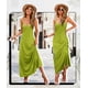 thumbnail image 4 of Vestido Wolddress 2025 para mujer, casual, sin mangas, talla grande, verde, 4 of 6