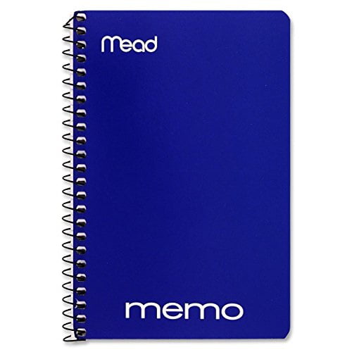 s 6" X 4" Sheet Size 40 Sheet Business Source Memo Book - Wire Bound 