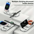 thumbnail image 4 of Wireless Charging Station for iPhone, 3 in 1 Foldable Charger for Apple Watch and AirPods, 4 of 10