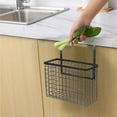 thumbnail image 5 of HOMEMAXS 2pcs Kitchen Cabinet Door Hanging Storage Basket Vegetable Storage Basket Over the Cabinet, 5 of 8