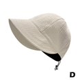 thumbnail image 1 of Chapeau de Seau à Queue de Cheval Réglable pour la Protection Solaire d'Été en Coton Doux et Prof I5C6, 1 of 1
