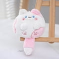thumbnail image 3 of Jiaroswwei Cat Plush Pendant Cute Fat Body Anime Kitten Plushies Decorative Soft Stuffed Animal Doll Keyring Backpack Charms Girl Gift, 3 of 7