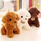thumbnail image 2 of 1pc, Simulation Teddy Dog Plush Doll(7.87"x3.15"), Cute Soft Puppy Toy, Animal Dolls, Birthday Gifts, Party Gifts, Holiday Supplies, Room Decor, Home Decor, 2 of 4