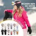 thumbnail image 6 of REDESS Winter Waterproof Gloves for Women Ski Snow Snowboard Touchscreen Black Touchscreen Gloves, 6 of 7