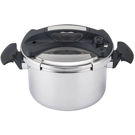 Automatic Self Locking 9.5-QT Pressure Cooker Olla De Presion W/Replaceable Sealing Gasket 18/10 Stainless