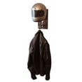 thumbnail image 4 of Toystoory Soporte de estante de metal para casco, soporte para motocicleta, abrigo, chaqueta, percha, llaves. Chaquetas Guantes Oficina Etc. Almacenamiento y organización del hogar, 4 of 6