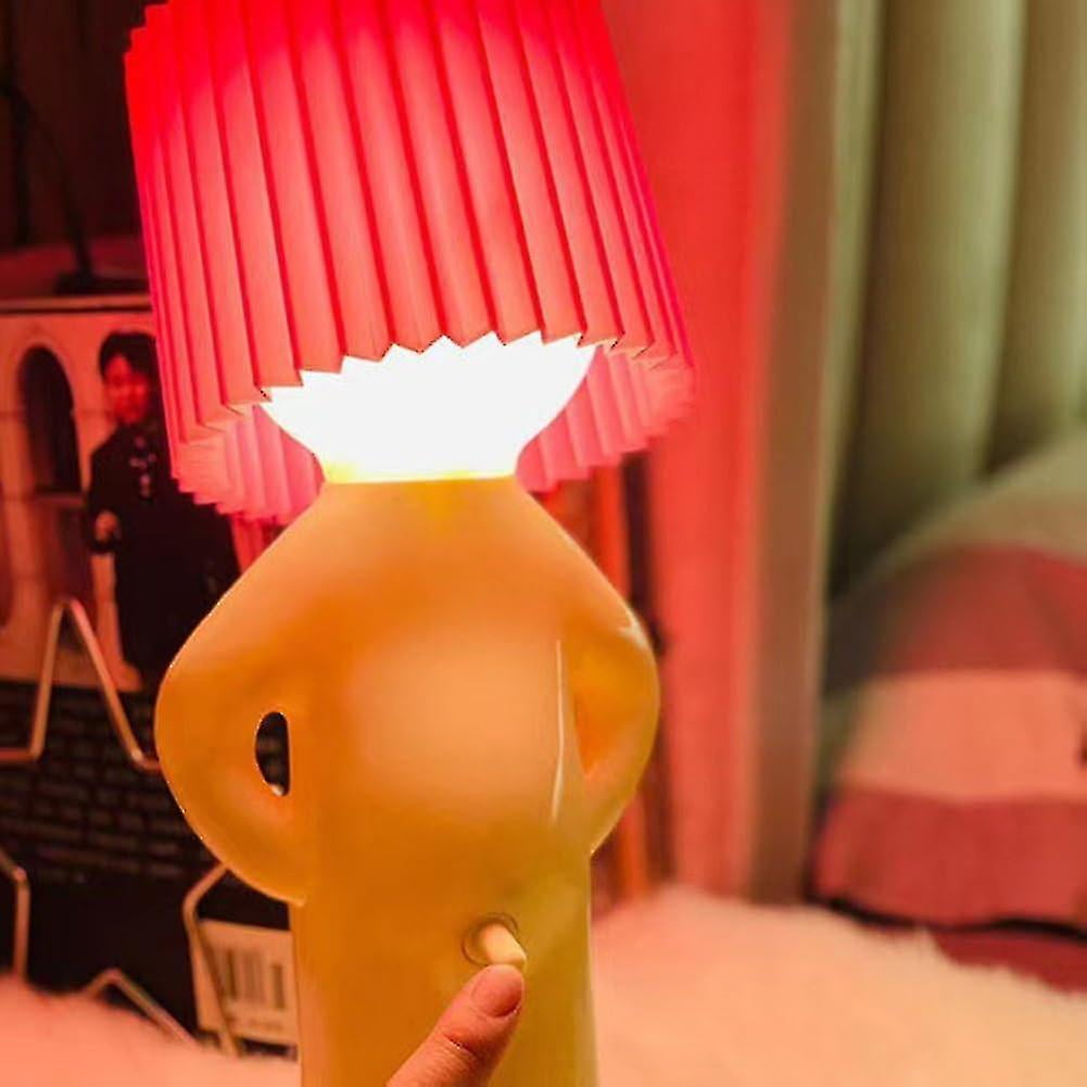 Creative Lamp Naughty Boy Shy Man Small Night Lamp Home Decoration