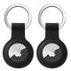 thumbnail image 1 of Paquete de 2 colgantes para llavero Apple AirTag, funda Airtags, funda de silicona, funda protectora de cuerpo completo resistente a los arañazos para Air Tag con llavero, 1 of 5