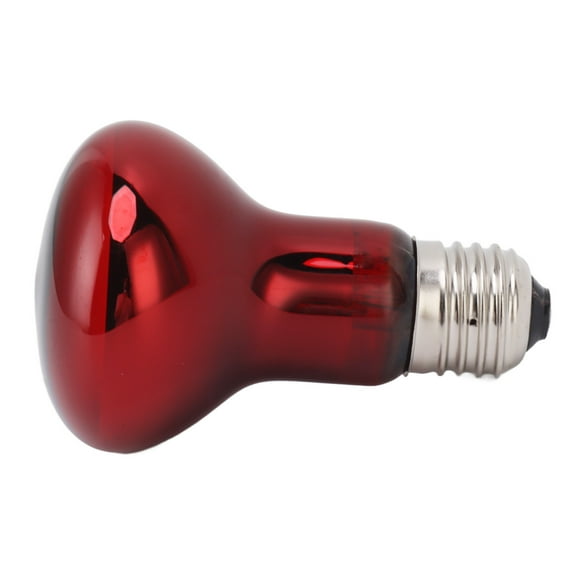 Red Heat Lamp Bulb,Reptile Heat Lamp Bulb Night Heat Lamp Bulb UVA Heating Lamp Bulb Revolutionary Design