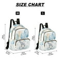 thumbnail image 3 of Teddy Bear Balloon and Butterflies Travel Laptop Backpack Casual Daypack Lightweight Bookbag Compartment for Business, 3 of 7