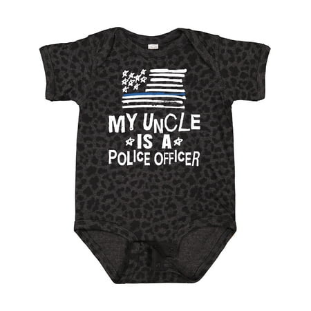 

Inktastic Police Officer Uncle Law Enforcement Gift Baby Boy or Baby Girl Bodysuit