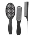 thumbnail image 2 of Cepillo De Peinado De 9 Filas, Juego De Peines Para El Cabello, Antiestático, Duradero, Profesional, Práctico, De Alta Dureza Para El Cuidado Del Cabello ANGGREK Caja negra, 2 of 8