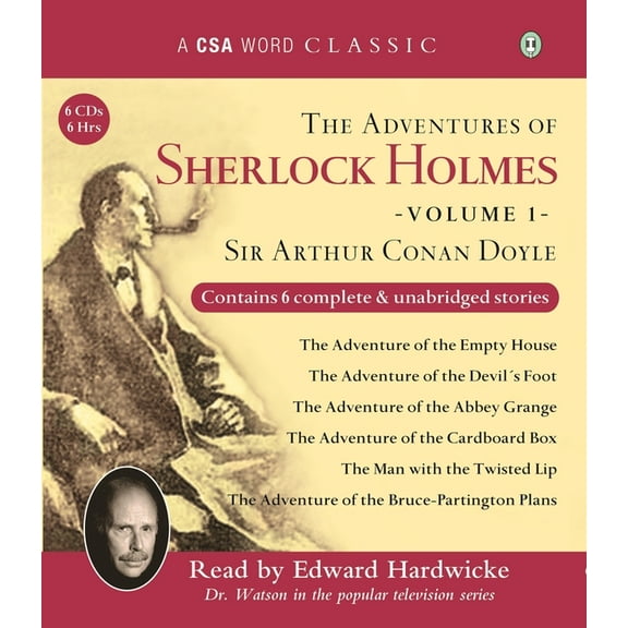 The Adventures of Sherlock Holmes (Audiobook)