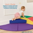 thumbnail image 3 of ECR4Kids SoftZone Junior Adventurer's Summit Ramp Climber, Foam Playset, Assorted, 4-Piece, 3 of 9