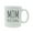 White, variant on Mom Established Est. 2026 11-Ounce Ceramic Sublimation Coffee Mug with Gift Box, Black