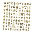 thumbnail image 3 of Paquete de 100 Colgantes Sunnimix Dorados Forma Mixta Para Joyas Carta Charms Colgantes 2020 EE UU, 3 of 6