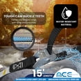 thumbnail image 3 of Mega Cargo Control Cam Buckle Cargo Lashing Strap Heavy Duty 10-Pack 1" x 15 ft, 3 of 7