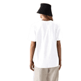 thumbnail image 3 of T-shirts à Manches Courtes Surdimensionnés pour Femmes, Col Rond, Coupe Ample, T-Shirt d'Entraînement, Hauts Décontractés d'Été, Coton, Blanc, G, 3 of 9