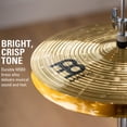 thumbnail image 3 of Meinl Cymbal Set Box Pack with 14 Hihats 18 Crash/Ride Plus a FREE 14 Crash - HCS Traditional Finish Brass - Made In Germany TWO-YEAR WARRANTY (HCS1418+14C), 3 of 5