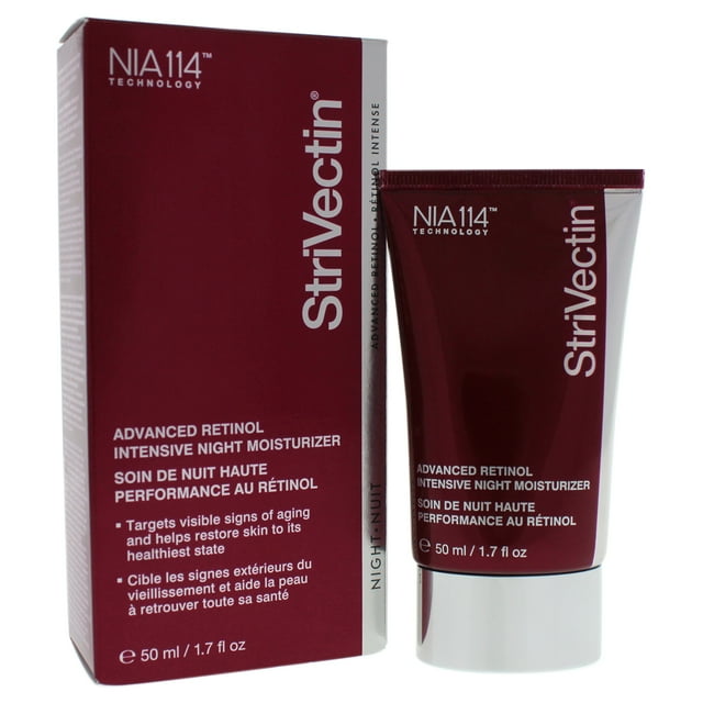 Advanced Retinol Crème de Nuit Intensive par StriVectin pour Femmes - 1.7 oz Crème de Nuit