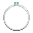 thumbnail image 4 of Heart Birthstone Ring - Emerald (May), 4 of 6