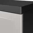 thumbnail image 3 of HART Tall Cabinet, Resin Storage and Organization, Black with Gray Doors, 3 of 6