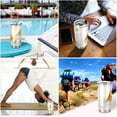 thumbnail image 7 of SKYSONIC Aircraft Tumbler Stainless Steel Double Wall Vacuum Reusable Insulated Mug with Straw and Built-in Coaste for Cold and Hot Beverages, 20oz, 7 of 7