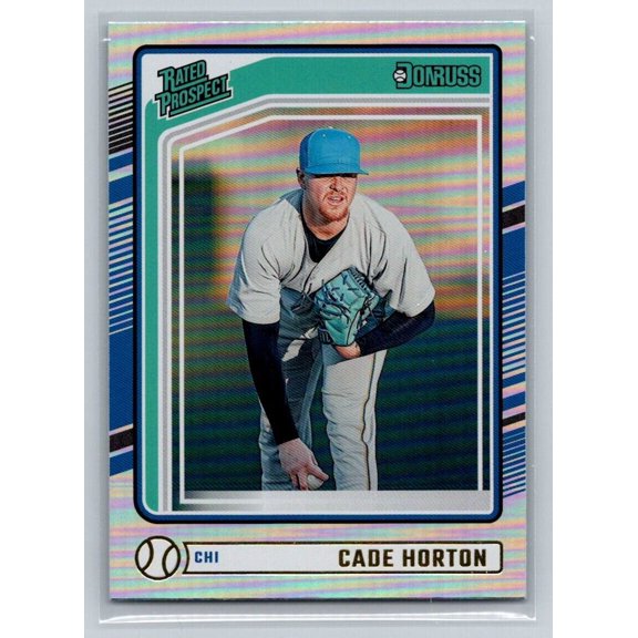 2024 Donruss Silver Cade Horton Chicago Cubs Baseball Card #133