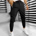 thumbnail image 2 of Vedolay Men Pants Relaxed Fit Camo Baggy Pants for Men,Black M, 2 of 5