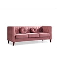thumbnail image 3 of Uspridefurniture Fancher Kittleson Velvet Classic Sofa -Pink, 3 of 5