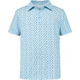 thumbnail image 2 of EliteGoogv Boys T Shirts Crew Neck Short Sleeve Graphic Tee Tops For Boys Stretchy Casual Tees School Fall Summer T Shirts Sky Blue 3-4 Years, 2 of 3