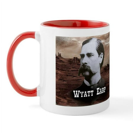 

CafePress - Wyatt Earp Historical Mugs - 11 oz Ceramic Mug - Novelty Coffee Tea Cup