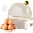 thumbnail image 6 of Rapid Egg Cooker Steamer, 2 Eggs Capacity Hard Boiled Egg Maker With Timer, Detachable Egg Boiler For Kitchen Gadgets & Breakfast, 6 of 6