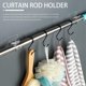 thumbnail image 5 of 6PCS Self Adhesive Curtain Rod Bracket Towel Rod Drapery Hook Holders Fixing Curtain Rod Bracket for Home and Hotels Support 1-2.2cm Diameter Hanging Rods(Transparent), 5 of 5