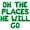 Green, variant on Letter Balloons - OH THE PLACES HE WILL GO 16" Inch Alphabet Letters Foil Mylar Balloon Baby Shower Party Banner (Gold)