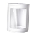 thumbnail image 5 of Corner Bathroom Countertop Organizer Kitchen Spice Rack Multifunctional Decorative Vanity Tray Triangle Shelf for Dresser Lipstick Counter Clear, 5 of 8