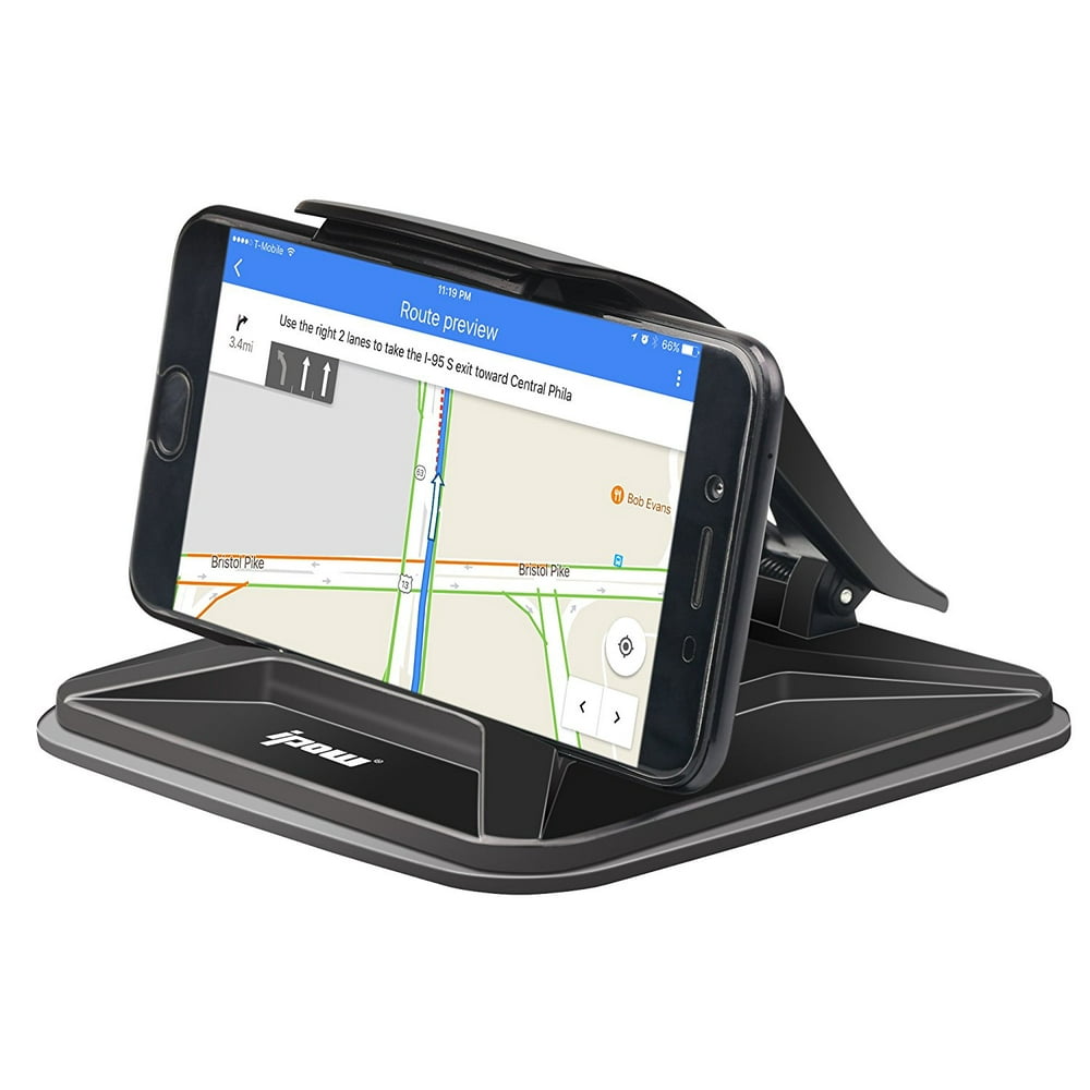 IPOW Car Non Slip Pad Dashboard Mat Cell Phone Desktop Stand Mount