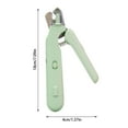thumbnail image 2 of 2 In 1 Dog Nail Grinder And Clipper Set USB Rechargeable Pet Nail Trimmer With LED Light Quiet Nail Care Tool For Small Medium Large Animals, 2 of 2