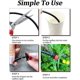 thumbnail image 4 of Gotero de riego ajustable de 100 piezas, 1/4 '' Sistema de riego por goteo automático, goteros de microaspersión para invernadero de plantas, jardín Diy (rojo) se kaili Sencillez, 4 of 5