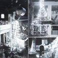 thumbnail image 3 of 30 meters 300 lights Guirnaldas de luces solares para exteriores, alambre de cobre, luces solares centelleantes para jardín, árbol, patio, fiesta, decoración de Navidad, 3 of 5