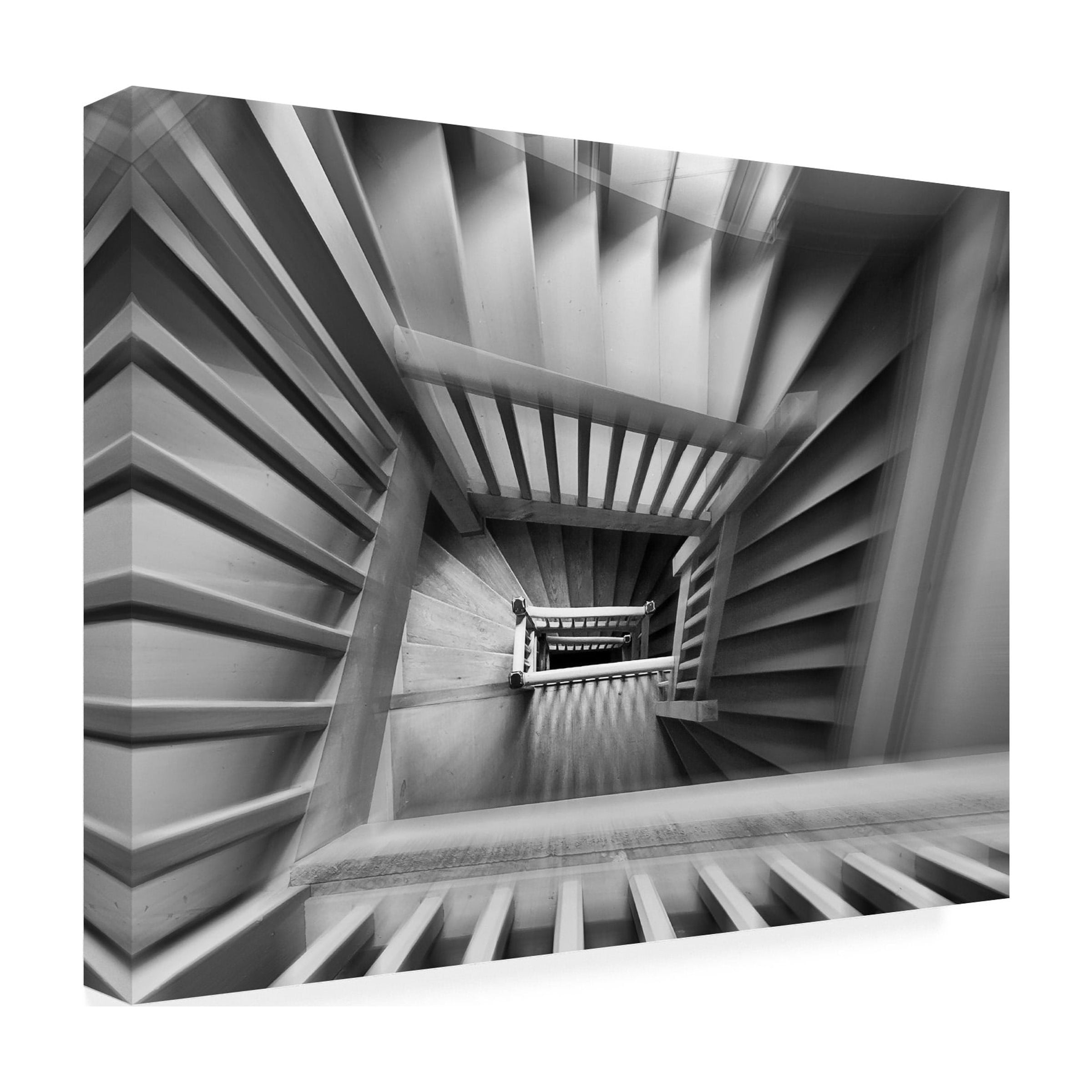 Henk Van Maastricht 'Old Staircase' Canvas Art