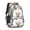 Highland Cow and-1, variant on Highland Cow and Flower Print Backpack for School, Cute School Bag with Adjustable Shoulder Straps and Padded Back, 16.9"x12.6"x5.9"